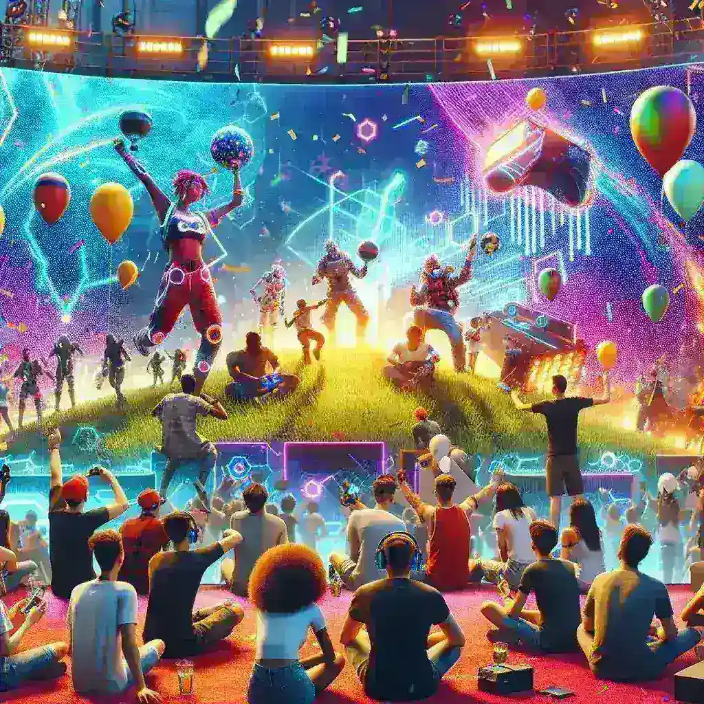 "Imagen del Summer Game Fest 2025: panel de revelaciones de videojuegos, con jugadores entusiastas y desarrolladores presentando nuevos títulos y tráilers, destacado en el evento de entretenimiento interactivo."