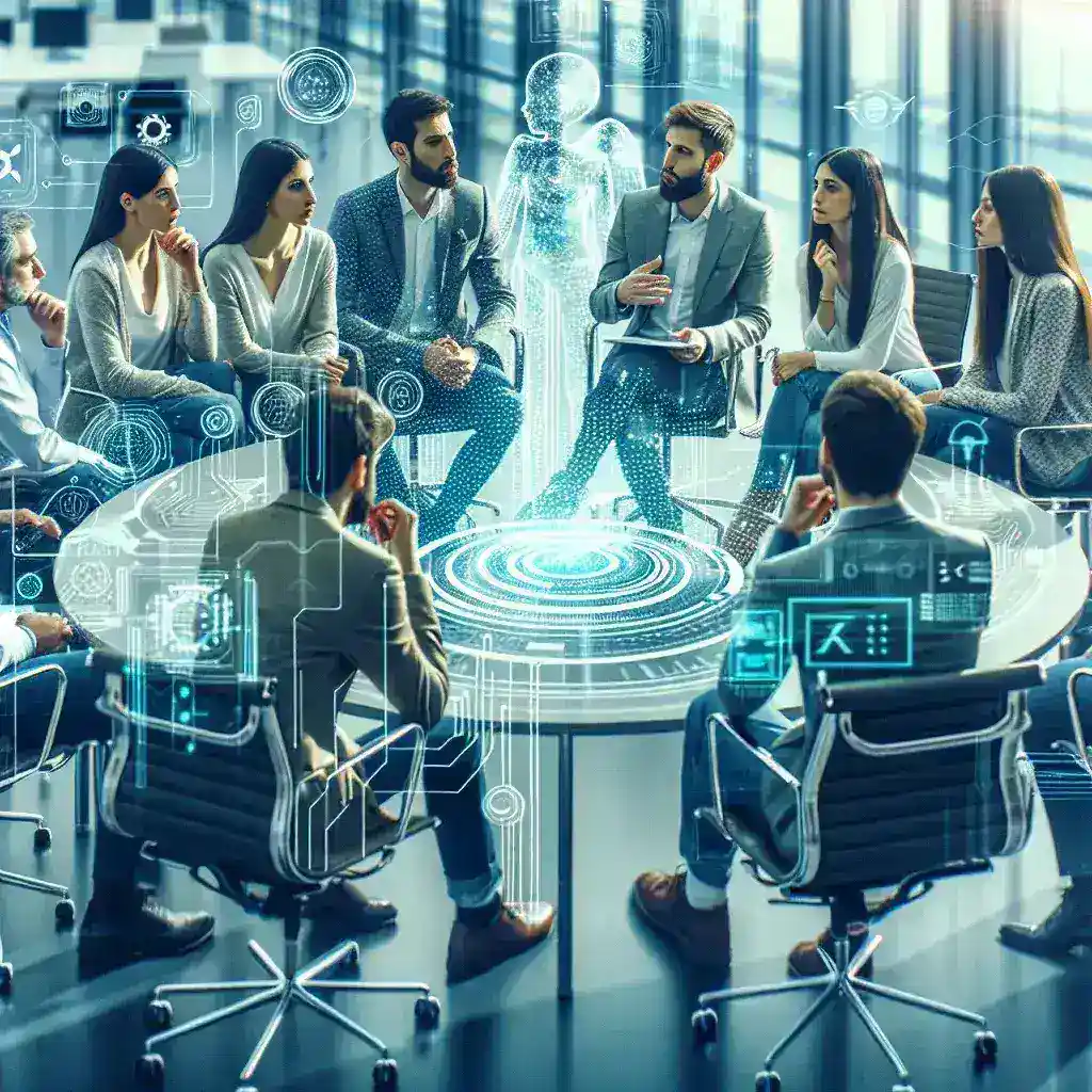 "Gráfico que muestra que el 93% de los españoles opina que las empresas deben informar sobre el uso de inteligencia artificial, en el artículo 'El 93% de los españoles cree que las empresas deben informar cuando usan IA'."