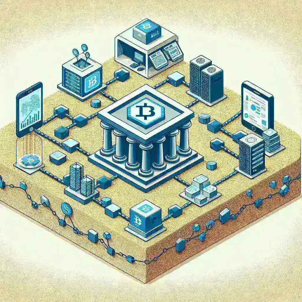 "Imagen ilustrativa de la CNMV lanzando un sandbox regulatorio para fintechs que utilizan tecnología blockchain, destacando la innovación y regulación financiera en España."